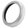 Picture of UV Filter and Hood for Fuji X100VI Fujifilm X100V Camera Lenses - Weather-Sealed UV Filter with Protection Against Dust and Water-Silver