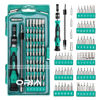 Picture of ORIA Small Screwdriver Set, 60 in 1 with 56 Bits Precision Screwdriver Set, Mini Screwdriver Set Repair Tools with Extension Rod for Smartphone, Game Console, Tablet, PC, Green