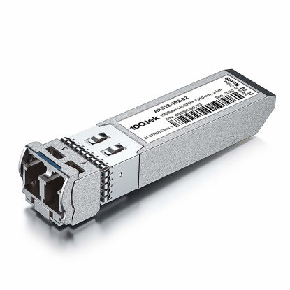 Picture of 10Gtek 10GBase-LR Lite SFP+ IR Transceiver, 10G 1310nm SMF Fiber Optic Module, 1.4km, for Cisco SFP-10G-LRM2, Fortinet, Meraki, Ubiquiti UniFi, Netgear AXM764, Supermicro, TP-Link, Broadcom and More