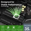 Picture of WAVLINK Heatsink 880F with SATA 15Pin Interface, M.2 Heatsink Supporting 2280 NVMe PCIe and SATA SSD for PC/M-ATX/MINI-ITX/ATX/E-ATX, Performance Cooler with Rotating Fan, Aluminum Casing, Thermal Pad