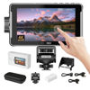 Picture of VILTROX DC-550 5.5 Inch Touchscreen Camera Field Monitor, 4K HDMI, 1200 nits, Camera Monitor with Battery, Sunshade Hood, 3D Lut, Peaking Focus Assist, 160° Wide View Angle, DC 12V Type-C 5V in
