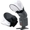 Picture of ThtRht 2 Pack Universal Flash Diffuser Mini Fabric Soft Light Flashes Bounce Cap Cover Attachment for Camera Flash Speedlite Unit Head All Brand DSLR Flashgun Speed Lights