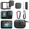 Picture of MYAKON Accessories for Gopro Hero 13 Black, Silicone Sleeve Case, Mini Carrying Case, Battery Door Cover, Lens Screen Protectors, Lens Caps for Go Pro Hero 13 Black Accessory Kit