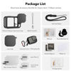 Picture of MYAKON Accessories for Gopro Hero 13 Black, Silicone Sleeve Case, Mini Carrying Case, Battery Door Cover, Lens Screen Protectors, Lens Caps for Go Pro Hero 13 Black Accessory Kit