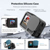 Picture of MYAKON Accessories for Gopro Hero 13 Black, Silicone Sleeve Case, Mini Carrying Case, Battery Door Cover, Lens Screen Protectors, Lens Caps for Go Pro Hero 13 Black Accessory Kit