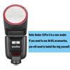 Picture of Godox V1 V1Pro S U Flash for Sony Camera TTL Speedlight, 1/8000 HSS 500 Full Power Flashes, 1.3s Recycle Time, 2.4G Wireless with External Flash SU-1 for Sony Cameras (Godox V1PRO-S USA Version)