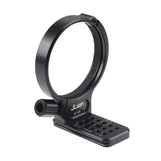 Picture of Hersmay Tripod Collar Mount Ring for Sigma 100-400 F5-6.3 DG DN OS Lens(E Mount/L Mount/FX Mount),for Sigma 105mm F1.4 DG HSM Art(EF Mount/FX Mount/E Mount/L Mount) Built-in Arca Quick Release Plate
