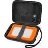 Picture of Case Compatible with LaCie Rugged Mini 1TB/ 2TB/ 4TB/ 5TB External Hard Drive Portable HDD, Storage Holder for Hard Drives for Mac and PC Computer & USB 3.0 2.0 Cable SD Cards (Black)