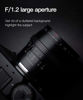 Picture of TTArtisan 50mm F1.2 APS-C Manual Focus Lens for Sony E Mount Camera Like A5000 A5100 A6000 A6100 A6300 A6400 A6500 A6600 NEX-3 NEX-3N NEX-3R NEX-5T NEX-5R NEX-5 NEX-5N NEX-7 NEX-5C Black