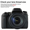 Picture of Tectra 55MM 0.43x Professional HD Wide Angle Lens (Macro Portion) for Nikon D3400, D3300, D3500, D5500, D5600 and Sony Alpha Cameras