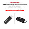 Picture of GIGASTONE Z30 128GB 5-Pack USB 3.2 Gen1 Flash Drive, Capless Retractable Design Pen Drive, Carbon Fiber Style, Reliable Performance & Durable, USB 2.0 / USB 3.0 / USB 3.1 Interface Compatible