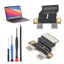 Picture of DC Power Jack Connector for Mac Book Air 13" I/O USB-C Charging Port Replacement for Mac Book Air 13" A1932 2018 2019/A2179 A2337 2020/ A2141 Dock Connector Flex Cable with Repair Tools