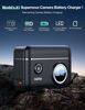 Picture of llano NP-W126S Dual Battery Fast Charger for Fujifilm XT30II X100VI X-M5 XS10 XT3 XT2 XT1 XT30 XT20 XT10 X100V XT200 XT100 X100F XA7 XE3 Xpro3 Xpro2 Xpro1 XE1 XE2 XE2S XM1 XA3 XA5 XA10 XH1, Black