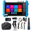 Picture of 8K IP Camera Tester, WANLUTECH CCTV Tester 7 inch Touchscreen 8MP TVI CVI AHD SDI CVBS Camera Tester RJ45 Cable Tester PoE Network Tools RS485 WiFi HDMI I/O VGA in (IPC-9800CADHS Pro)
