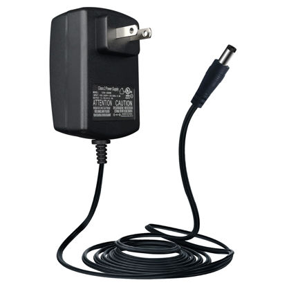 Picture of UL Listed 12V 2A 10ft Power Supply Adapter, Regulated 12Volts 2000mA 24W AC Adapter Charger Replacement for LED Strip Light CCTV Camera BT Speaker GPS Webcam Router DC12V Transformer and More
