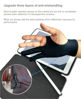 Picture of Holyzuel Drawing Glove, Digital Art Glove for Graphic Tablet, Artist Gloves with Two Fingers for iPad, Paper Sketching, Smudge Guard, Palm Rejection, Suitable for Left and Right Hand (2 PCS, Medium)