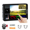 Picture of Desview R6 Camera Field Monitor, 5.5 inch Touch Screen 2800nits Ultra Brightness Full HD 1920x1080 IPS Panel with HDR 3D LUT Waveform Peaking 4K HDMI in/Out 8V DC Output on DSLR