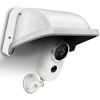Picture of WEILAILIFE Universal Camera Cover Shield Sun Rain, Waterproof Protective Roof for Dome, Bullet Cameras, ABS Plastic Shade Covers (White)