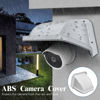Picture of WEILAILIFE Universal Camera Cover Shield Sun Rain, Waterproof Protective Roof for Dome, Bullet Cameras, ABS Plastic Shade Covers (White)