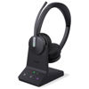 Picture of Yealink WH64 Wireless Headset, DECT & Bluetooth Dual-Mode 606 ft Range Headset for Teams Zoom,Skype and UC, Phone Headset with 3X Mic, 32 Talk Time, Office Work Headset for Desk IP Phone, PC,CellPhone
