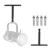 Picture of YUOCU Baby Pin Plate Wall Ceiling Mount, 4.7inch Baby Pin Overhead Wall Holder with 5/8" Stud for Photography Video Studio Lighting, Strobe Light, Ring Light, Softbox, Camera, Flash