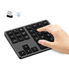 Picture of LOONASA Bluetooth & 2.4G Number Pad, Rechargeable Wireless Numeric Keypad, Slim Silent 34-Keys External Numpad USB Keyboard Compatible for MacBook, iPad, iPhone, iOS, Laptop, Windows, Android, PC