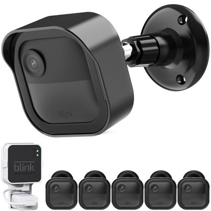 Picture of Camera Mount for Blink Outdoor 4 (4th Gen) and Blink Outdoor (3rd Gen), 5 Pack Weatherproof Protective Housing and 360 Degree Adjustable Mount with Sync Module 2 Mount