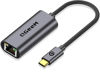 Picture of USB C to Ethernet Adapter, QGeeM Gigabit Ethernet to USB Type C, Thunderbolt 3/4 to RJ45 LAN Network Adapter Compatible for iPhone 15 Pro/max, MacBook Pro/Air, iPad Pro, Dell XPS etc-Classic Gray