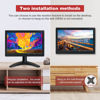 Picture of WHOLEV Security Monitor 10.1" CCTV Monitor 1024x600 FHD PC Monitor with VGA HDMI BNC AV USB Input Built-in Speaker 178° Wide Angle for Raspberry Pi Game Computer Monitor