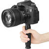 Picture of ChromLives Camera Handle Grip Support Mount Universal Handlegrip Camera Stabilizer with 1/4 inches Male Screw for Digital Video Camera Camcorder Action Camera LED Light Phone