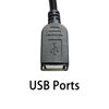 Picture of SYGGDERS RJ11 to USB Adapter, RJ116p4c to USB Female Cable, Used for Telephone Communication, Fax Machine, Modulation and Demodulation Adapter (30cm)