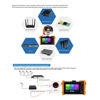 Picture of WANLUTECH 8K IP Camera Tester, CCTV Tester Support 8MP SDI AHD CVI TVI CVBS 8K IP Camera Test HDMI & VGA Input 7 inch IPS Touch Screen SFP Optical Module Port (K15-ADHS)