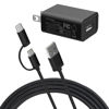 Picture of UL Listed Fast Charger with 6.6ft Braided Cord for All Amazon Kindle Paperwhite,Oasis,Voyage,Kids Edition eReaders,Kindle Touch,DX,Keyboard; for All Fire Max HD HDX 6 7 8 10 11 Tablets