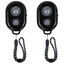 Picture of AngelReally Wireless Camera Shutter Remote Control for Smart Phones- Compatible with iOS/Android (2 Black)