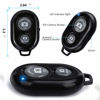 Picture of AngelReally Wireless Bluetooth Camera Shutter Remote Control for Smart Phones- Compatible with iOS/Android (Pink+Green+Blue+Purple)
