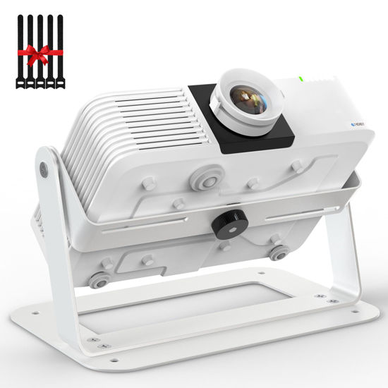 Picture of DAWASAPAT Desktop Projector Mount - Projector Ceiling Mount with 360°Adjustable - Universal Stand 1/4 Screw for LED LCD Video Projectors Camera with Cable Ties