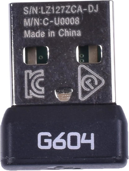 Picture of USB Mouse Receiver, 2.4G USB Dongle Mouse Receiver Adapter Replacement for Logitech Spectrum Mouse (G604)