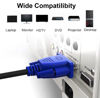 Picture of Long VGA Cable 25 Feet,Male VGA to VGA Male Monitor Computer Cable Adapter Cord HD15 1080P Full HD High Resolutionfor TV Computer Projector-(Blue, 1-Pack)