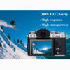 Picture of ULBTER Screen Protector for Fujifilm GFX 100 II Fuji GFX100 II 【Not for GFX 100S II】 LCD + Top Flim [2+2Pack] Tempered Glass 0.3mm 9H Hardness Anti-Scrach Anti-Fingerprint Anti-Bubble