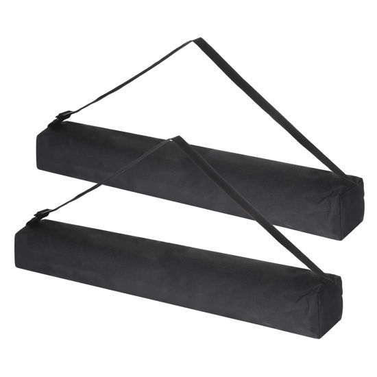 Picture of PATIKIL 22.83"x3.15" Tripod Carrying Case, 2Pack Nylon Padded Tripod Bag with Handles for Light Stands Tripod Photography Accessories, Black