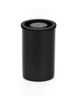 Picture of QWORK Film Canisters with Lids, 50 Pcs Plastic Camera Reel Containers 8 OZ, for Scientific Activity Small Accessories, Black