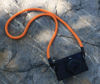 Picture of HITHUT Paracord Camera Strap Long Camera Neck Shoulder Strap for SLR DSLR Digital Mirrorless Cameras 47inch/120cm Orange