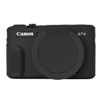 Picture of Easy Hood G7X Mark II Case, Protective Case for Canon Powershot G7X Mark II Digital Camera, Removable Lens Cover Silicone Sleeve Soft Camera Cover Rubber Protective Body Skin- Black