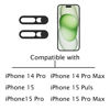Picture of Webcam Cover Protector Protect Privacy and Security, Front Camera Cover, Camera CoverCompatible with iPhone 14Pro/14Pro Max/iPhone15/15Puls/15Pro/15Pro Max/16/16Plus/16Pro/16Pro Max(2PCS,Black)