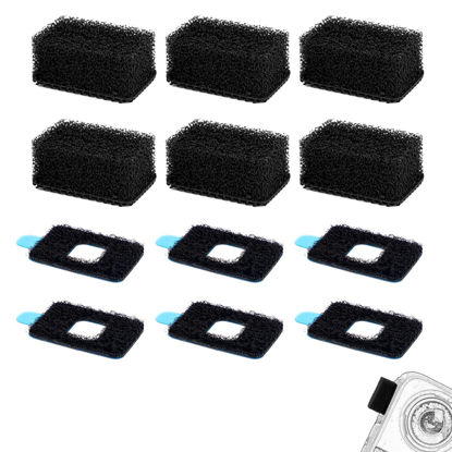 Picture of PEUTIER 6pcs Mic Muff for Insta360 X4 Mic Wind Muff, Microphone Windscreen Wind Foam Outdoor Wind Filter Premium Wind Noise Cancelling Cover for Clear Audio for Insta360 X4 Camera Accessories
