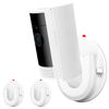 Picture of 2 Pack Adhesive Wall Mount for Ring Indoor Cam(2nd Gen/1st Gen), Strong VHB Stick On,No Drilling Mounting Bracket for Ring Camera or Screw,Two Ways Installation