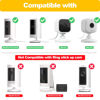 Picture of 2 Pack Adhesive Wall Mount for Ring Indoor Cam(2nd Gen/1st Gen), Strong VHB Stick On,No Drilling Mounting Bracket for Ring Camera or Screw,Two Ways Installation