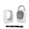 Picture of Hzycwgone Silicone Cover Case for JBL Clip 5 Portable Mini Bluetooth Speaker,for JBL Clip 5 Travel Carrying Skin Sleeve Sheell Bag Accessories w/Tie Tape(White)