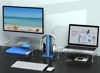 Picture of Zimilar 2 Pack Monitor Stand Riser, Acrylic Monitor Stand for Computer, Laptop, Printer, Notebook, Premium Clear Laptop Stand Acrylic Monitor Riser for Home Office, Monitor Stands for 2 Monitors