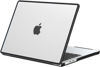 Picture of BlueSwan Anti-Cracking Hard Shell Case Compatible with MacBook Pro 14-inch 2025 2024-2021 Release M4 M3 M2 M1 Pro/Max Chip, Anti-Fingerprint Soft TPU Bumper, Frosted Clear